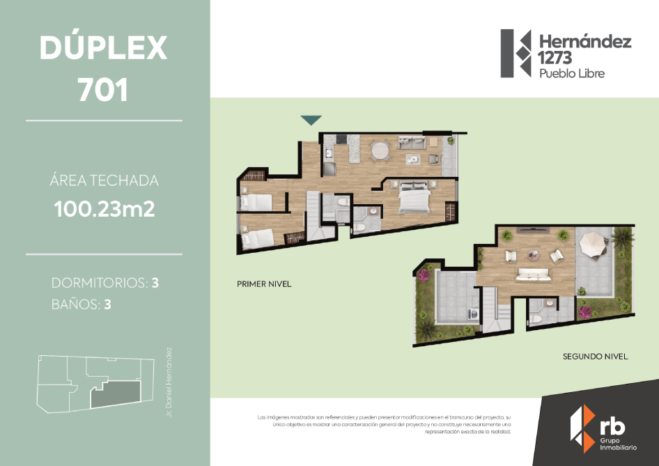 Dúplex 701 - 3 Dormitorios