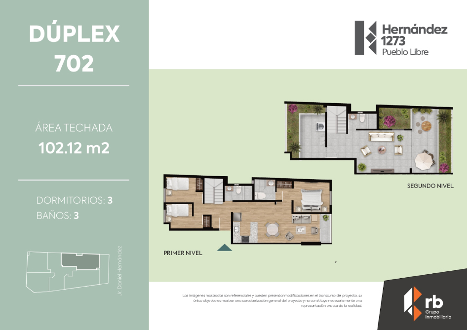 Dúplex 702 - 3 Dormitorios